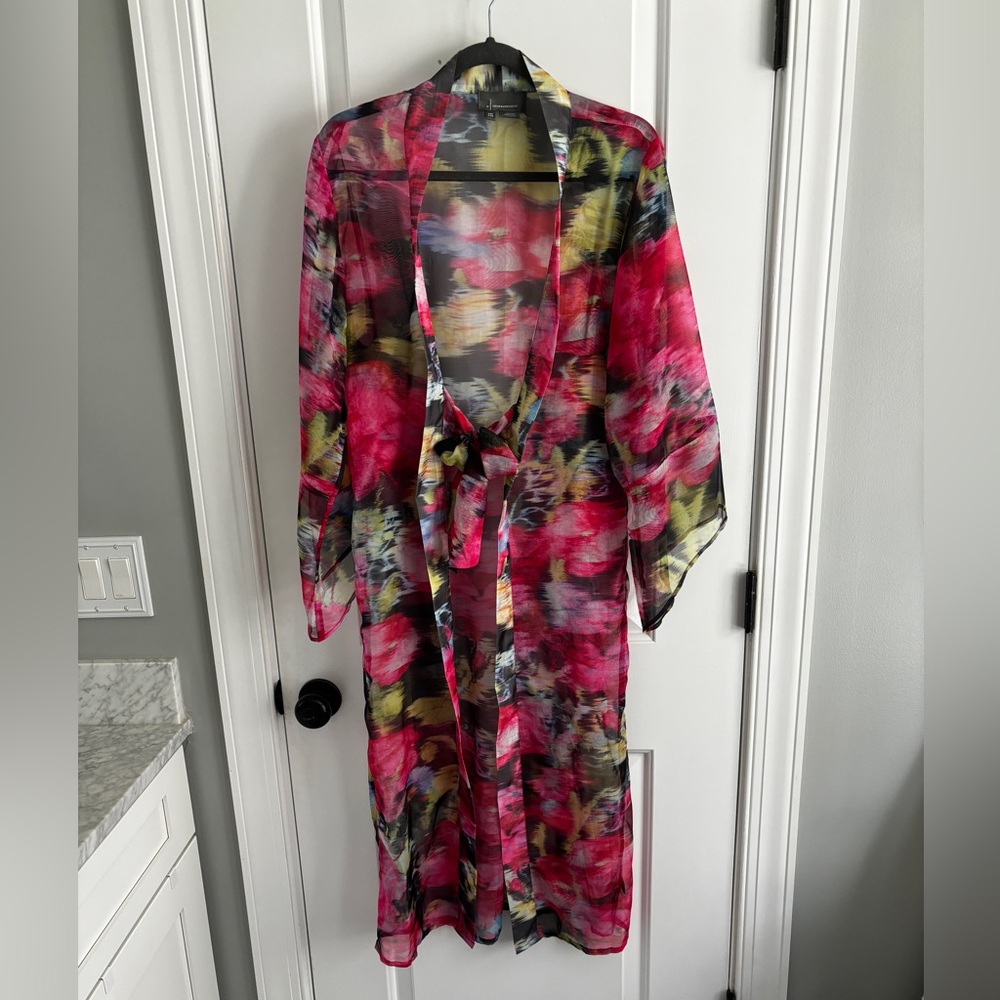 Anthropologie Sheer Summer Duster